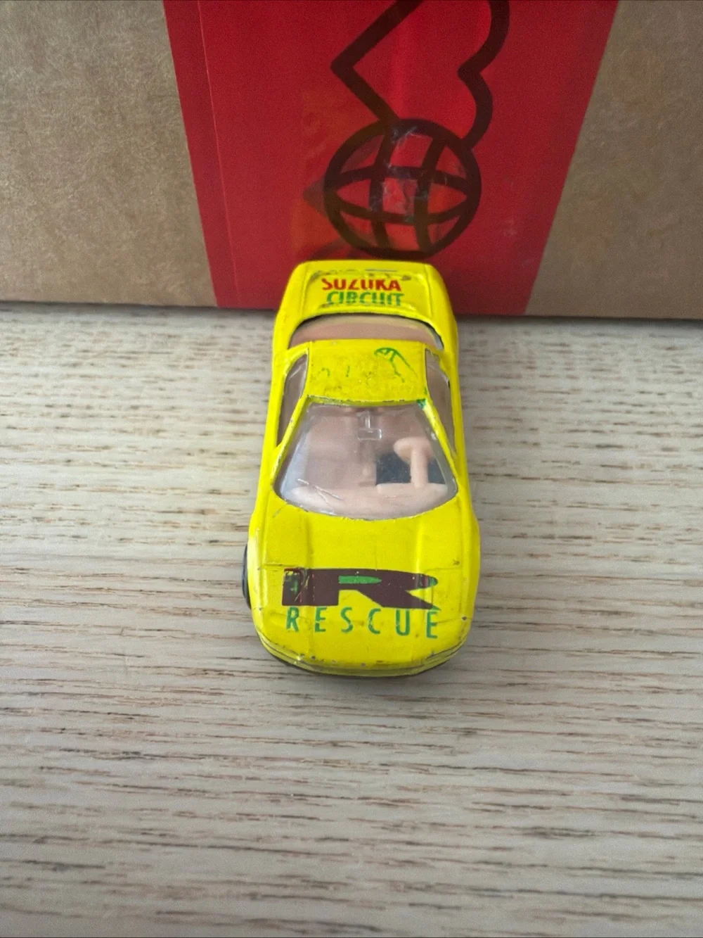 Vintage 1990s Majorette Honda NSX Suzuka Circuit diecast Rescue Car